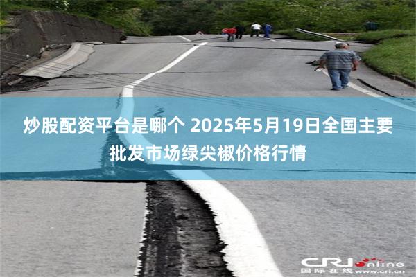 炒股配资平台是哪个 2025年5月19日全国主要批发市场绿尖椒价格行情