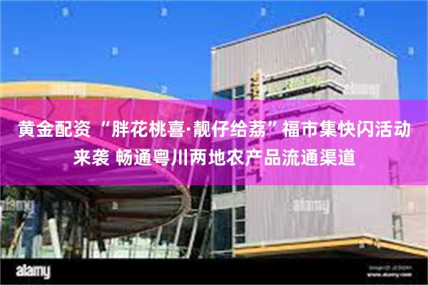 黄金配资 “胖花桃喜·靓仔给荔”福市集快闪活动来袭 畅通粤川两地农产品流通渠道
